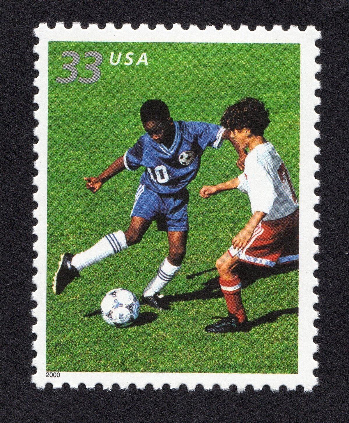 Scott #3401 Youth Sports Soccer Single Stamp - MNH
