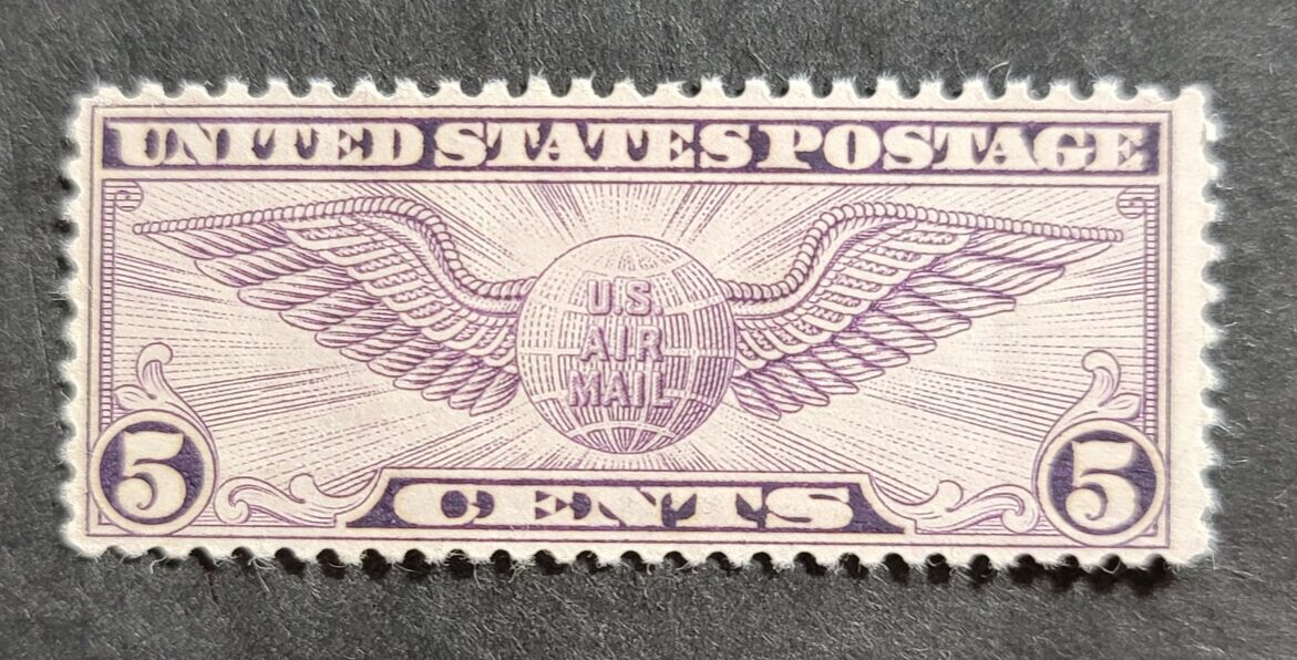 Scott #c16 Winged Globe Single Stamp - MH (#4)