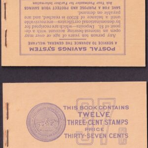 Scott #BK102 (807a) Thomas Jefferson Complete Booklet of 12 Stamps - MNH #2
