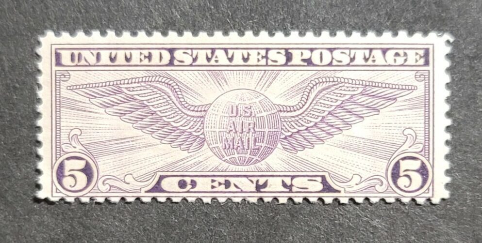 Scott #c16 Winged Globe Single Stamp - MH (#6)
