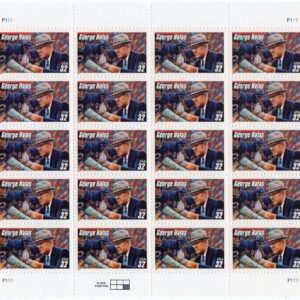 Scott #3150 George Halas (Chicago Bears) Sheet of 20 Stamps - MNH