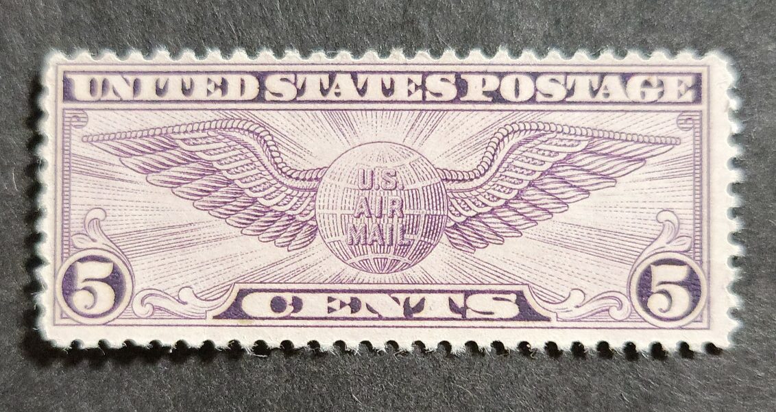 Scott #c16 Winged Globe Single Stamp - MH (#3)