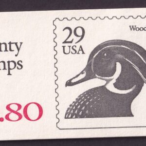 Scott #BK174 (2484a) Wood Duck Booklet of 20 Stamps - Sealed