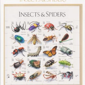 Scott #CP586 (3351) Insects & Spiders Commemorative Panel of 20 Stamps - MNH