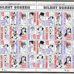Scott #2828a Silent Screen (Comedians) Full Sheet of 40 Stamps - MNH
