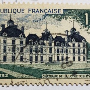 Stamp Europe France 1954 Cheverny 18f sc#723