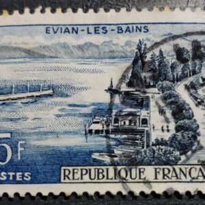 Stamp Europe France 1954 Cheverny 18f sc#723