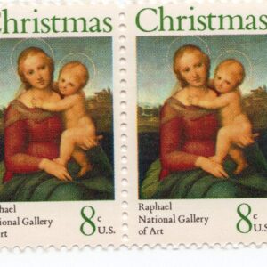 Scott #1507 Madonna (Raphael) Strip of 4 Stamps - MNH