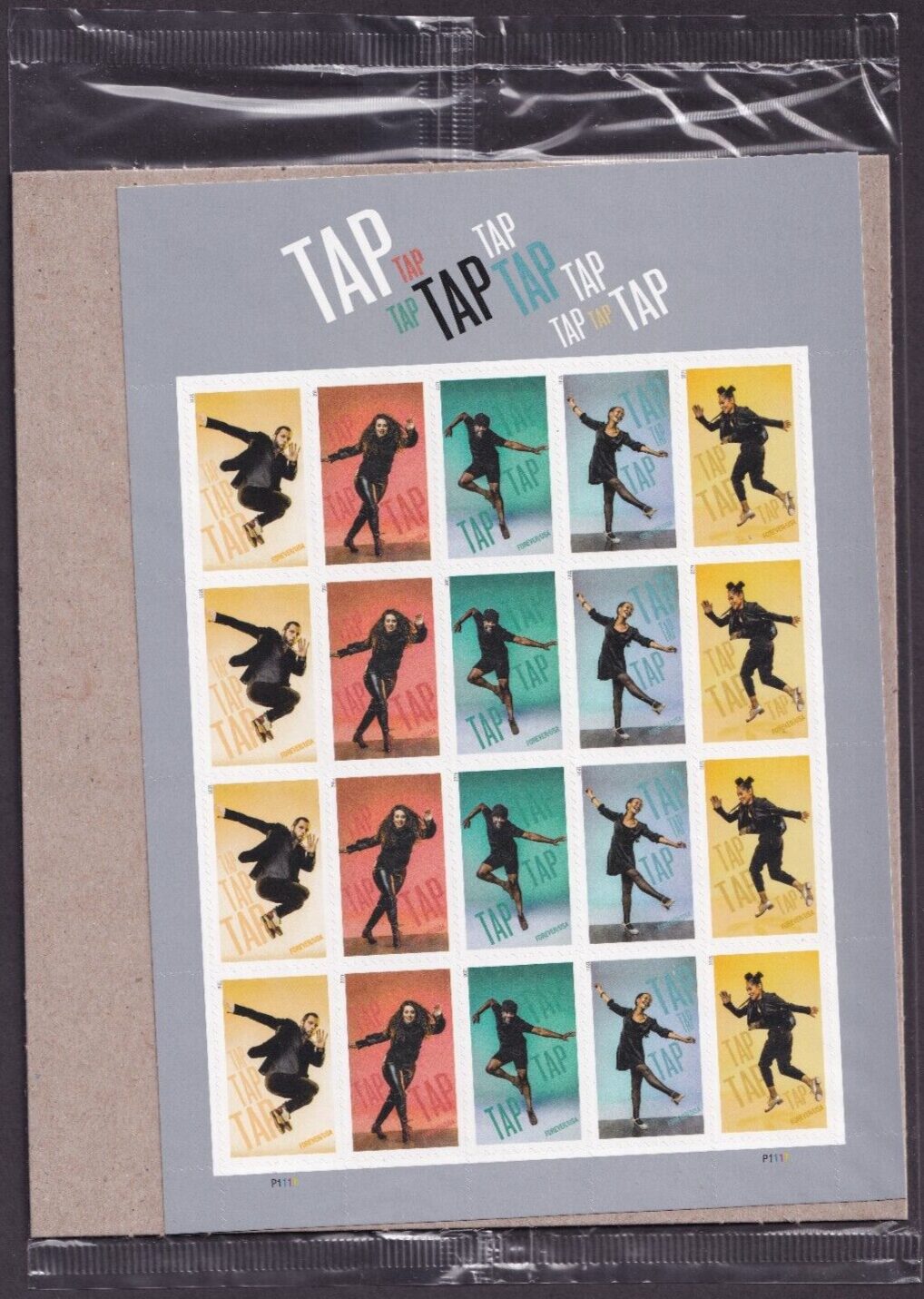 Scott #5613a (5609-13) - Tap Tap Dance - Sheet Of 20 Forever Stamps - Sealed