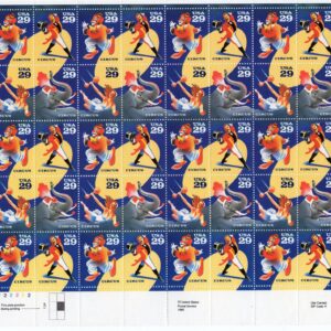 Scott #2753a (2750-53) Circus Events (Elephant) Full Sheet of 40 Stamps - MNH