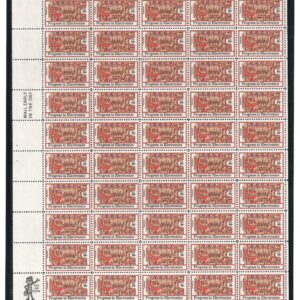 Scott #1500 Progress in Electronics(Coil) Sheet of 50 Stamps - MNH