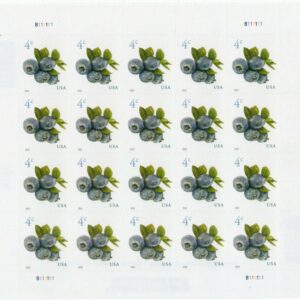 Scott #5652 Blueberries 4c Sheet of 20 stamps - MNH