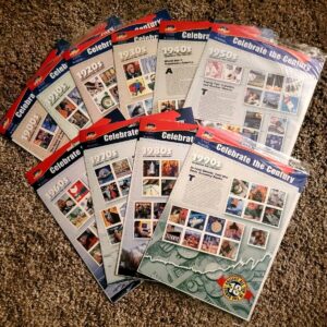 Scott #3182-3191 CELEBRATE THE CENTURY (10 Sheet Set) of Stamps - Sealed