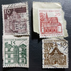 Stamp Europe Germany 1964-66 Deutche Bunderpost