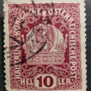 Stamp Europe Austria Crown 1916-1918 sc#148 A37 10h