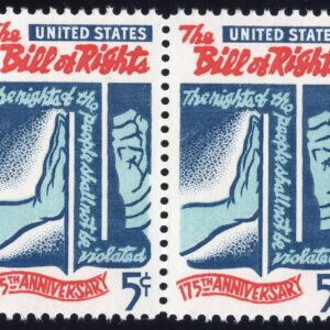Scott #1312 Bill of Rights Horizontal Pair of Stamps - MNH