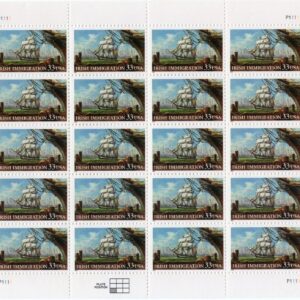 SCOTT #3286 IRISH IMMIGRATION Sheet of 20 Stamps - MNH