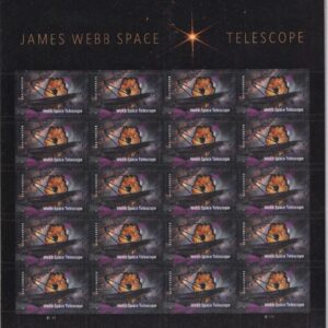 Scott #5720 James Webb Space Telescope Sheet of 20 Forever Stamps - MNH