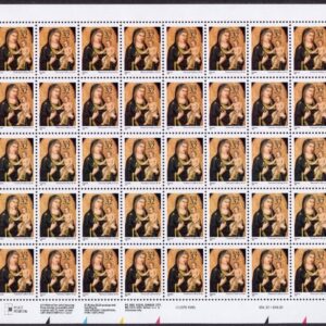 Scott #3003 Madonna (Mary, Giotto) Sheet of 50 Stamps - MNH