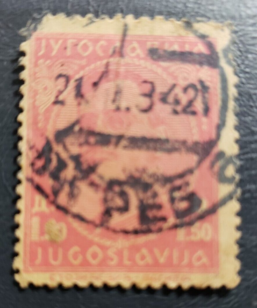 Stamp Europe Yugoslovia King Alexander set of 2 1926 &1931