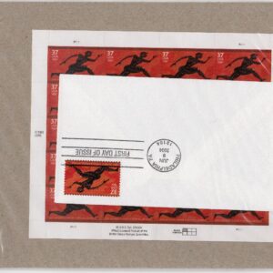 Scott #3863 Greek Olympics Sheet of 20 Stamps w/FDC - Sealed