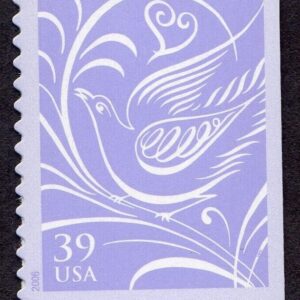 Scott #3998 Wedding Dove Single Stamp - MNH