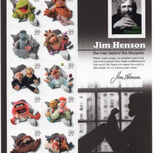 Scott #3944 Muppets (Jim Henson) Sheet of 11 Stamps - MNH