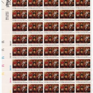 Scott #1728 Saratoga Surrender Burgoyne (John Trumbull) Sheet of 40 Stamps - MNH