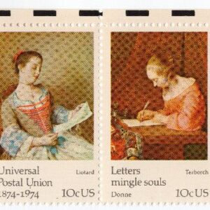 Scott #1537 Universal Postal Union Block (Strip) of 8 Stamps - MNH