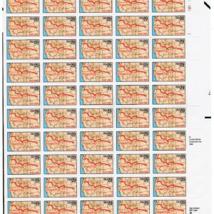 Scott #2747 Oregon Trail Mormons Sheet of 50 Stamps - MNH P#11121-1 UR