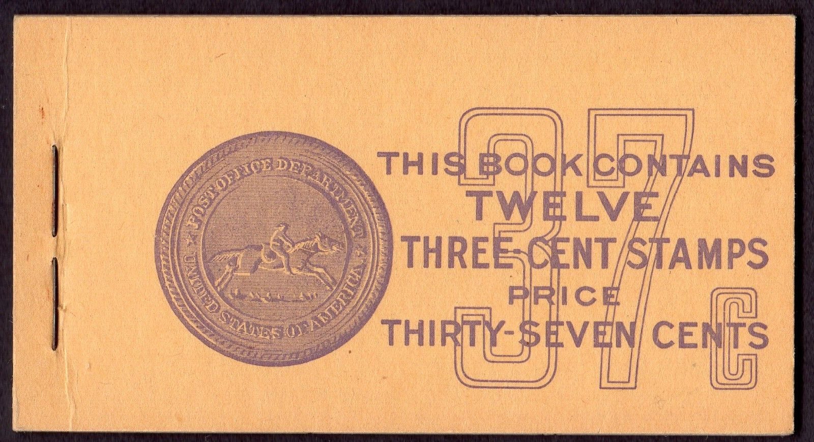 Scott #BK84 (720b) George Washington Booklet of 12 Stamps - MNH APEX