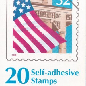 Scott #BK228 (2921a) Flag Over Porch Booklet of 20 Stamps - MNH P#13111 UnOpened