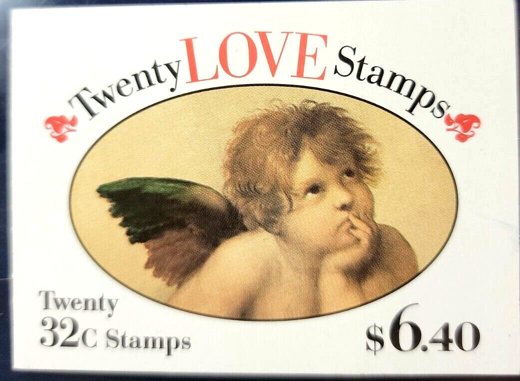 Scott #BK229 (2959a) Love Cherub Booklet of 20 Stamps - MNH