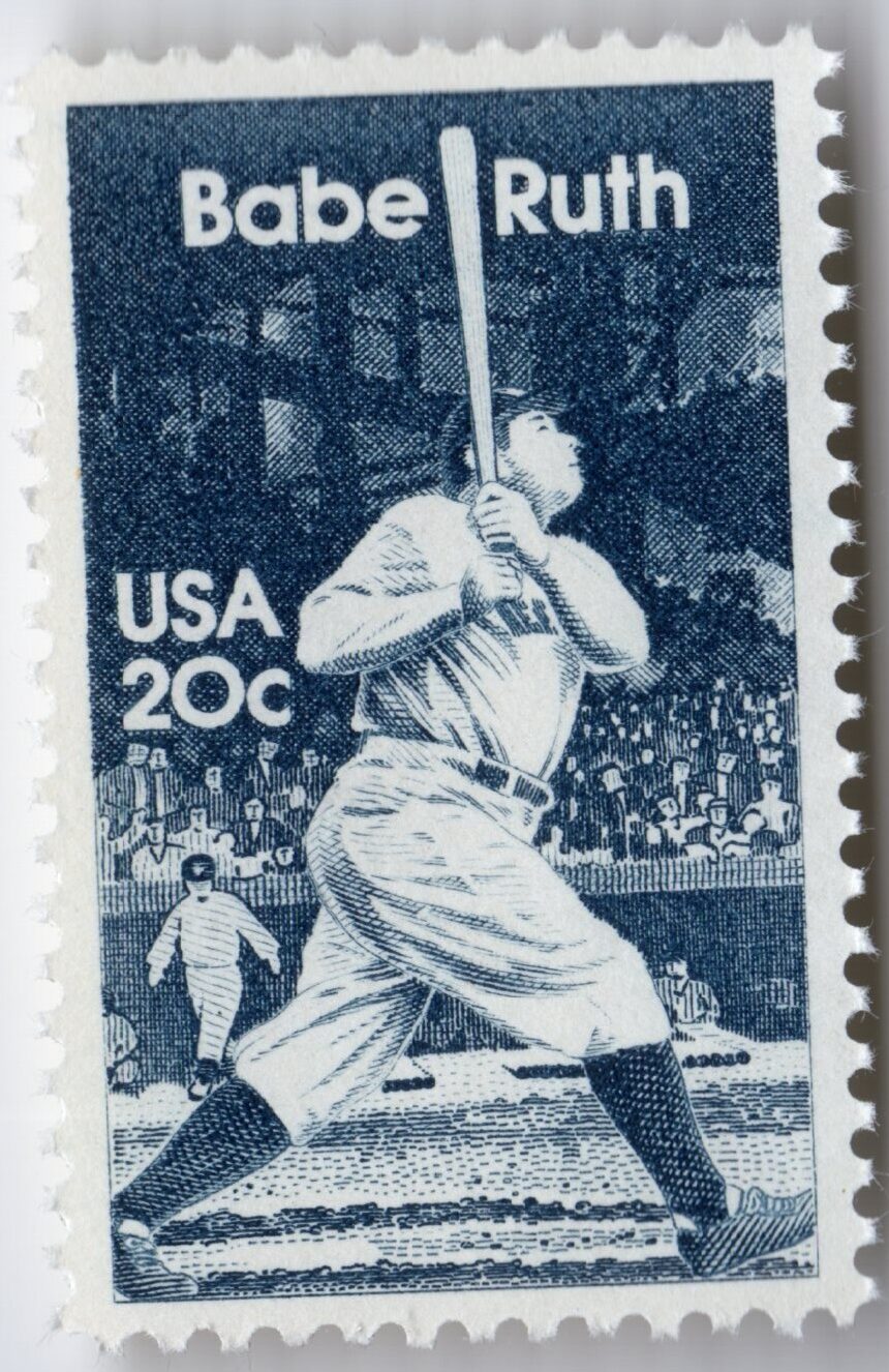 Scott #2046 Babe Ruth Single Stamp - MNH
