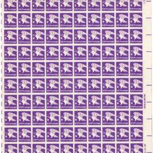 Scott #1818 B Series Eagle Sheet of 100 Stamps - MNH PC P#36471