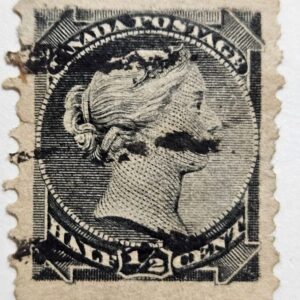 Stamp Canada Montreal and Ottawa Printings 1882 "Queen Victoria" A21 #34 1/2c