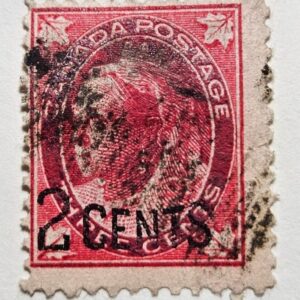 Stamp Canada Overprint of 1899 A31 #87 used