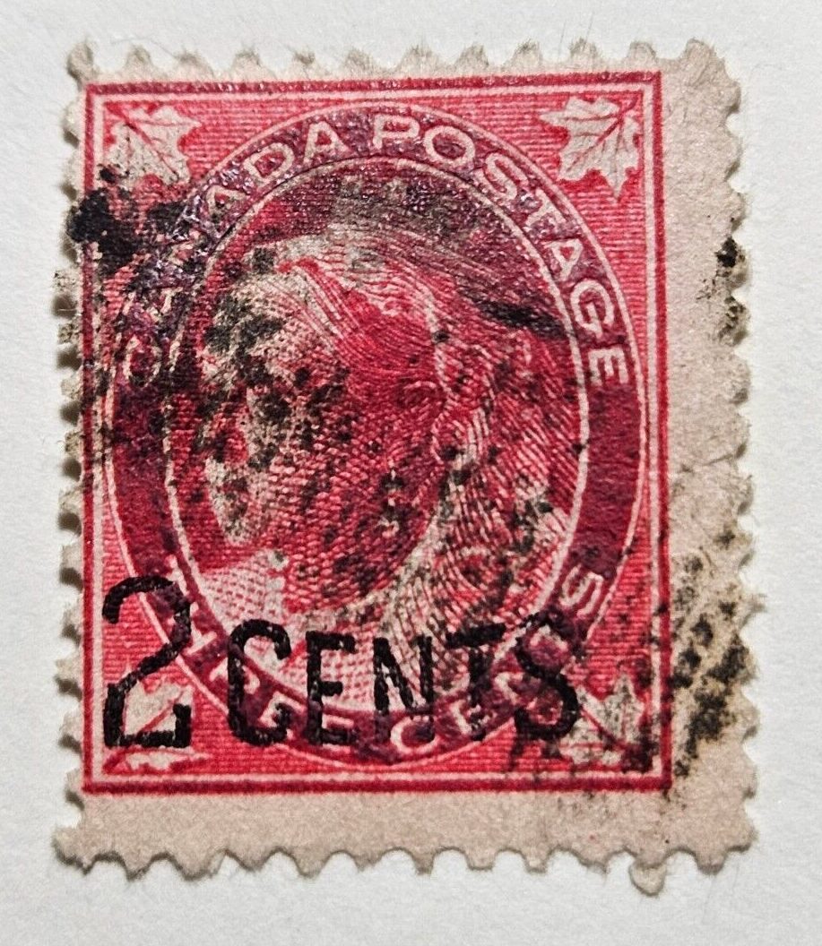 Stamp Canada Overprint of 1899 A31 #87 used