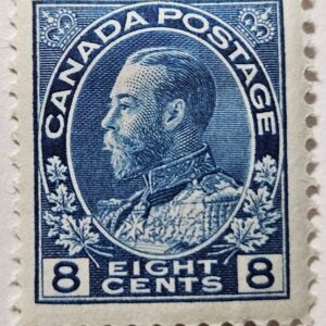 Stamp Canada 1925 "King George V" A43 #115 blue MLH