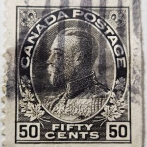 Stamp Canada 1925 "King George V" A43 #120 black brown used