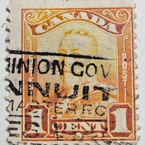 Stamp Canada 1928 "King George V" A53 #149 orange used
