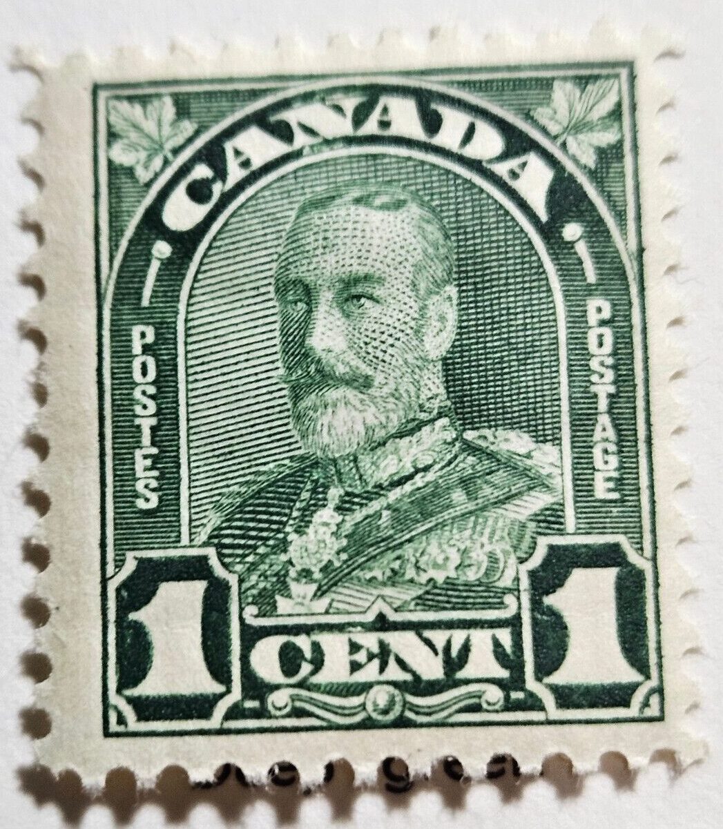 Stamp Canada 1930 King George V A53 #163 MLH