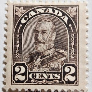 Stamp Canada 1930 King George V A53 #166 MLH