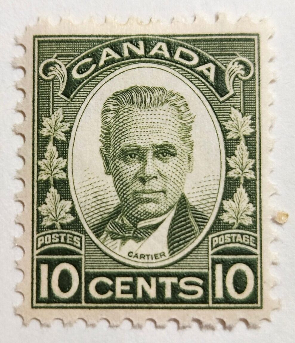 Stamp Canada 1931 Sir George Eitenne Cartier A65 #190 MLH