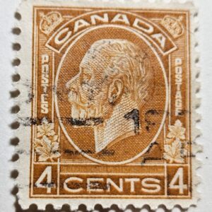 Stamp Canada 1932 King George V A69 #198 used