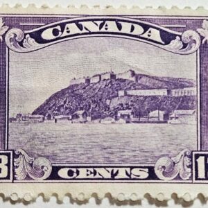Stamp Canada 1932 Old Citadel at Quebec A61 #201 MLH
