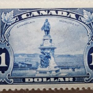 Stamp Canada 1935 Champlain Monument A86 #227 MLH