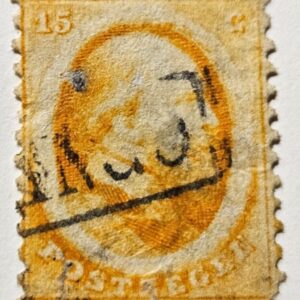 Stamp Europe Netherlands Series of 1864 King William III A2 #6 used