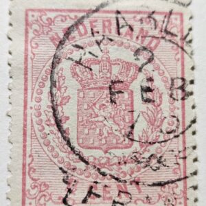 Stamp Europe Netherlands Series of 1869-71 Coat of Arms A4 #20 used