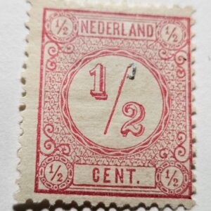 Stamp Europe Netherlands Series of 1876 A7 #34 MLH